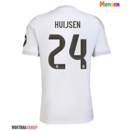 Real Madrid Dean Huijsen #24 Thuis tenue 2025-26 Korte Mouw